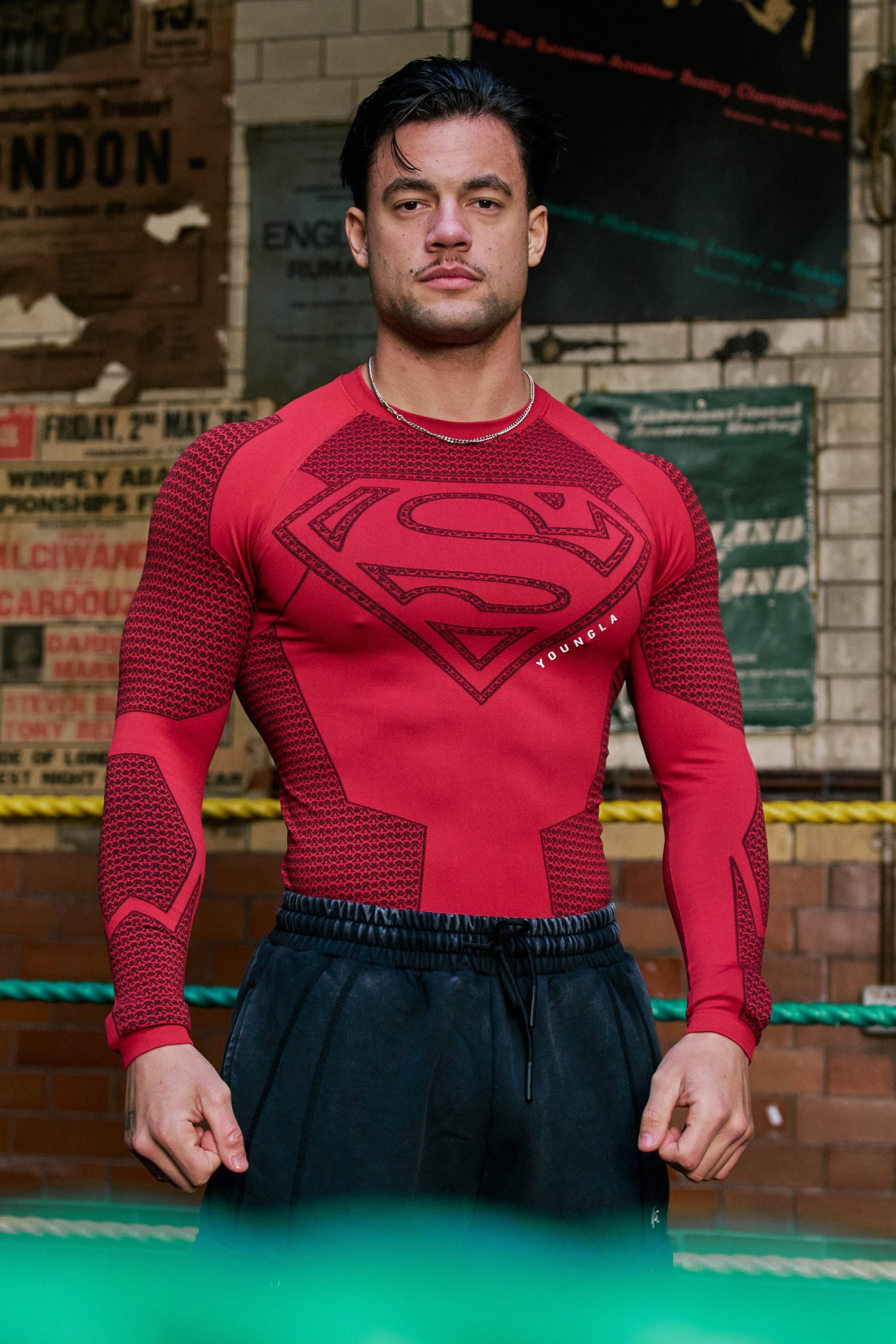 8066 - Superman Compression Longsleeves - Image 2