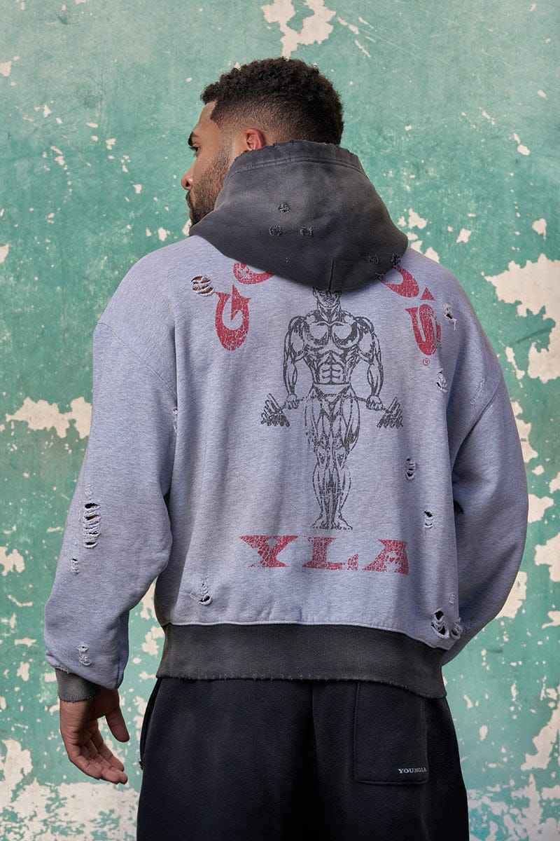 5168 - Gold's Iron Legacy Distress Hoodies - Image 7